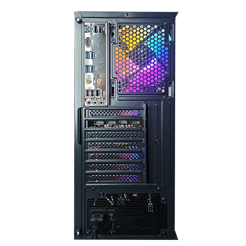 Alpha Cronus Black Desktop Gaming PC | AMD Ryzen 5 5600 | 16GB RAM | 512GB SSD | with WiFi + Bluetooth | GeForce RTX 4060 | Windows 11 Pro