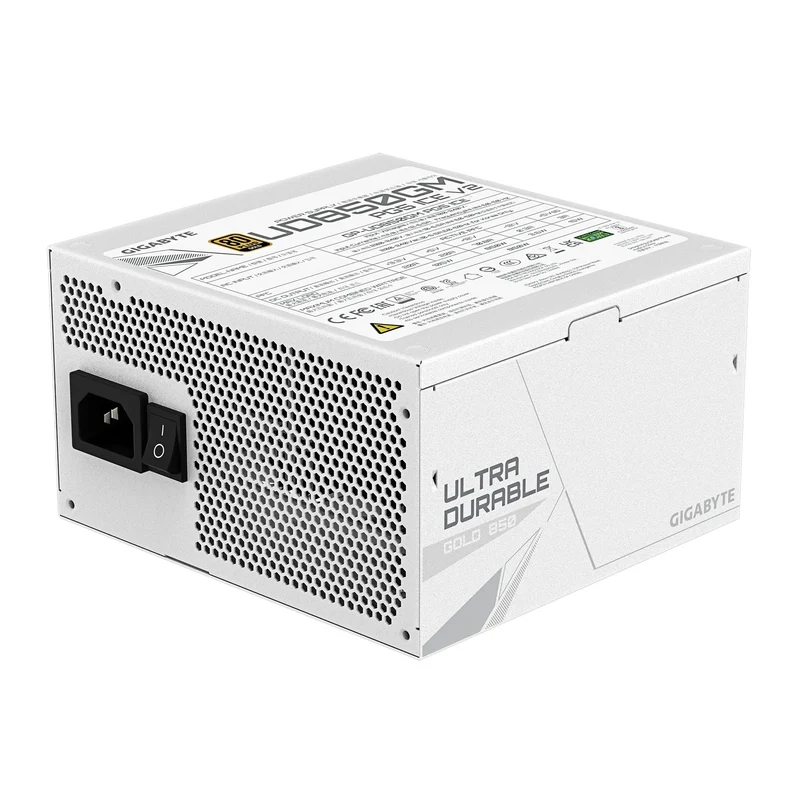 Gigabyte UD850GM PG5 V2 Ice 850W ATX 3.1 PCIe Gen 5.1 80+ Gold Modular Power Supply