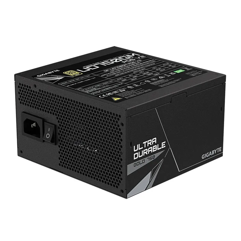 Gigabyte UD750GM PG5 V2 750W ATX 3.1 PCIe Gen 5.1 80+ Gold Modular Power Supply