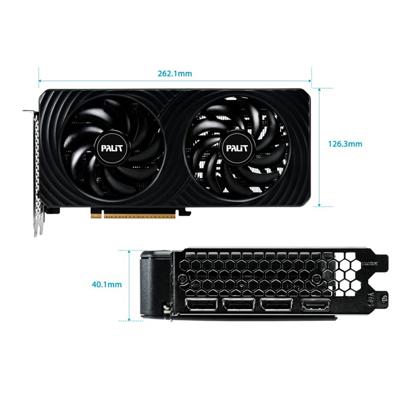 Palit GeForce RTX 5060 Ti Dual 8GB GDDR7 Graphics Card