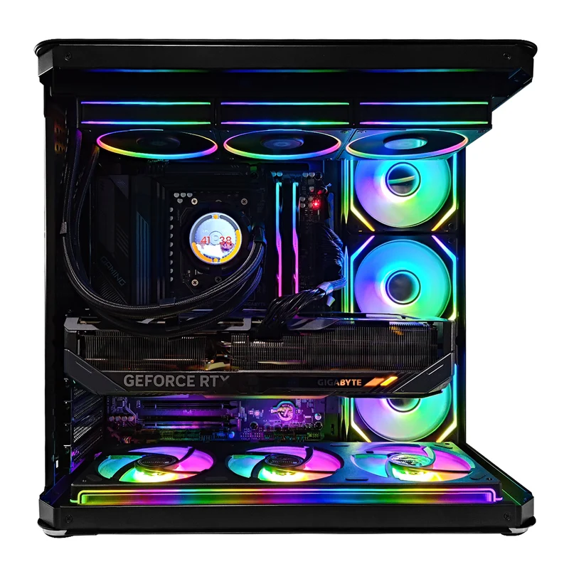 Ultra TK-2 Black Desktop Gaming PC | AMD Ryzen 7 9800X3D | 64GB RAM | 2TB SSD | RTX 5070 Ti OC | Windows 11 Pro
