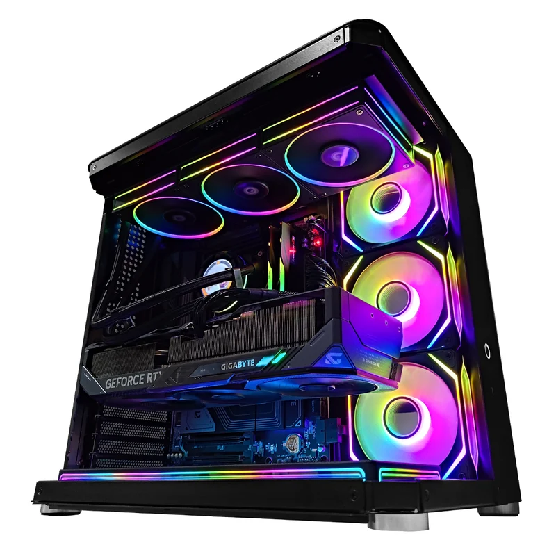 Ultra TK-2 Black Desktop Gaming PC | AMD Ryzen 7 9800X3D | 64GB RAM | 2TB SSD | RTX 5070 Ti OC | Windows 11 Pro