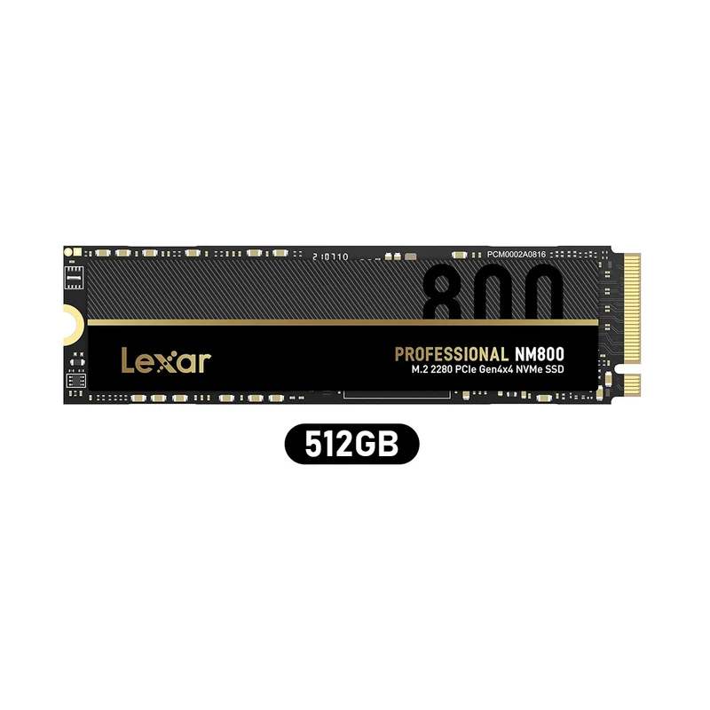 Lexar NM800 M.2 2280 7000MB/s Read PCIe Gen4x4 NVMe SSD (512GB, 1TB) (LNM800X512G-RNNNG, LNM800X001T-RNNNG)