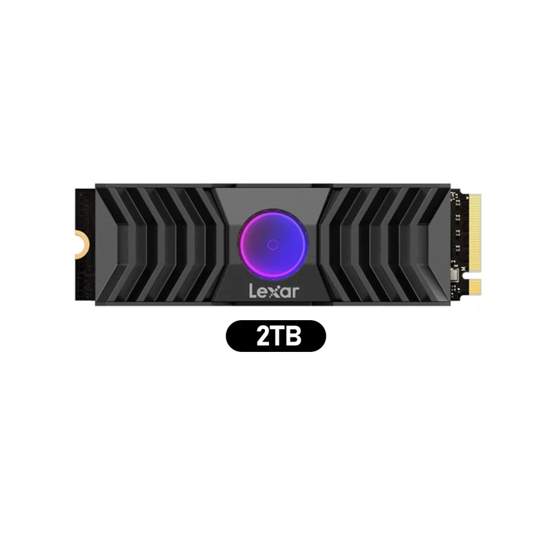 Lexar NM1090 with Heatsink M.2 2280 12000MB/s Read PCIe Gen5x4 NVMe SSD (1TB, 2TB) (LNM1090001T-RNANG, LNM1090002T-RNANG)