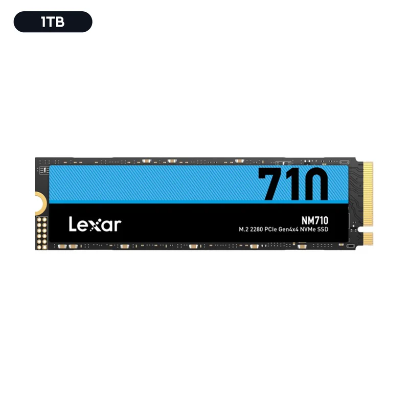 Lexar NM710 M.2 2280 5000MB/s Read PCIe Gen4x4 NVMe SSD (500GB, 1TB)