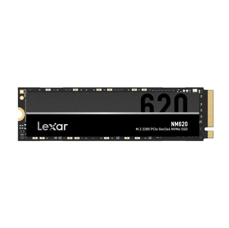 Lexar NM620 M.2 2280 3500MB/s Read PCIe Gen3x4 NVMe SSD (256GB, 512GB, 1TB, 2TB) (LNM620X512G-RNNNG, LNM620X001T-RNNNG, LNM620X002T-RNNNG)