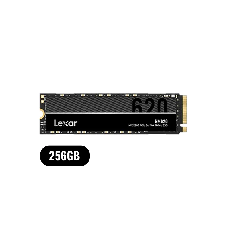 Lexar NM620 M.2 2280 3500MB/s Read PCIe Gen3x4 NVMe SSD (256GB, 512GB, 1TB, 2TB) (LNM620X512G-RNNNG, LNM620X001T-RNNNG, LNM620X002T-RNNNG)