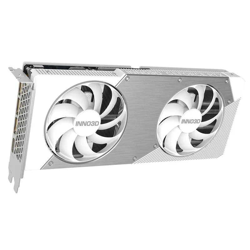 INNO3D GeForce RTX 5060 Ti Twin X2 OC 8GB GDDR7 Graphics Card (White) (N506T2-08D7X-193075W)