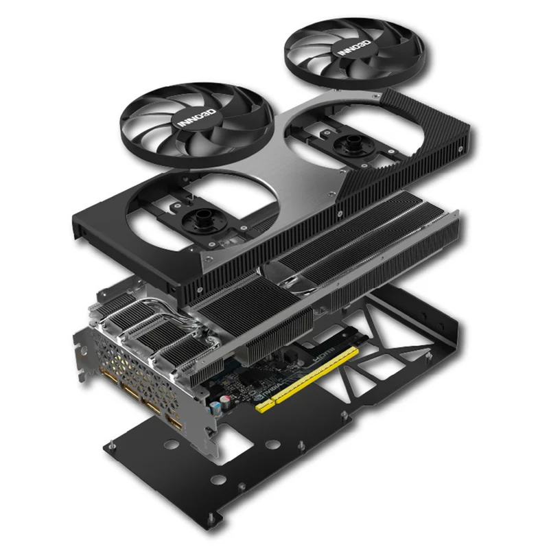 INNO3D GeForce RTX 5060 Ti Twin X2 OC 8GB GDDR7 Graphics Card (N506T2-08D7X-193075N)