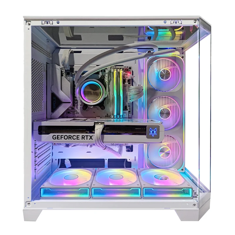 Sophos Zentra White Desktop Gaming PC | AMD Ryzen 7 7700X | 32GB RAM | 1TB SSD | RTX 5070 | Windows 11 Pro