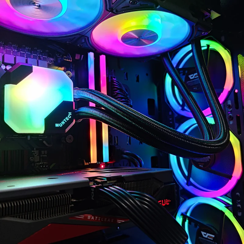 Sigma Air 100 Black Desktop Gaming PC | Intel i5 14400F | 16GB RAM | 1TB SSD | RTX 4060 Ti | Windows 11 Pro