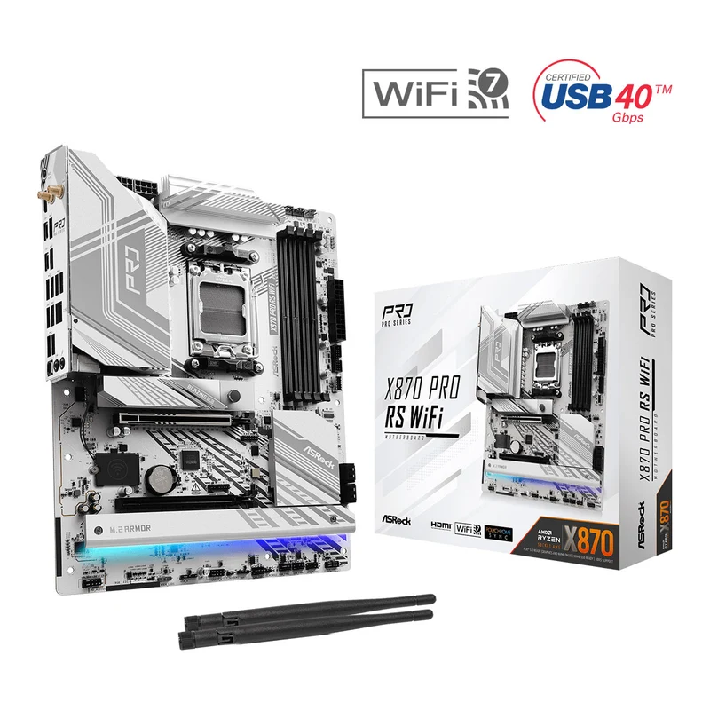Asrock X870 PRO RS Wifi DDR5 MotherBoard