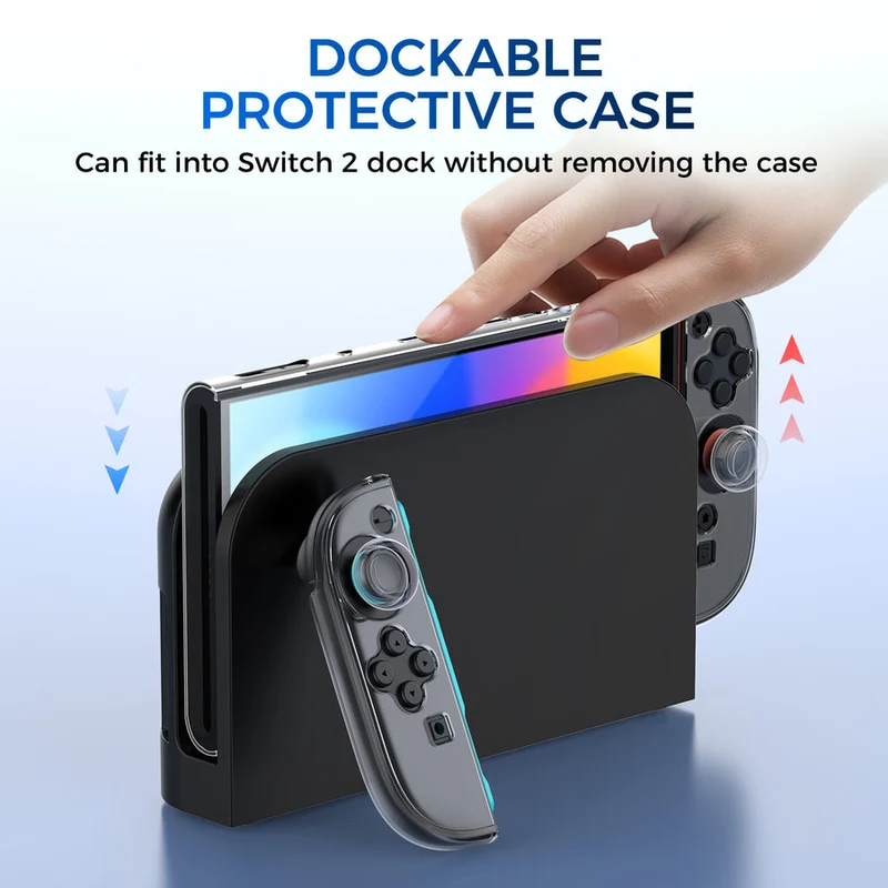 IINE PC Protective Case Set for Nintendo Switch 2 (Transparent) (L1095)