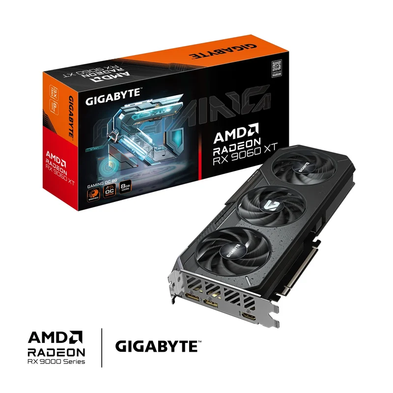 Gigabyte Radeon RX 9060 XT Gaming OC 8GB GDDR6 Graphics Card