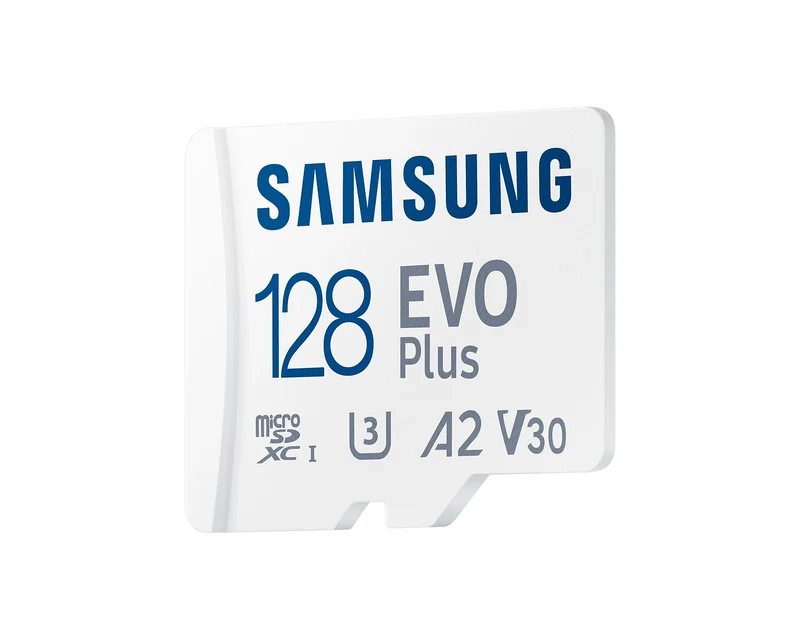 Samsung Evo Plus microSDXC UHS-I 160mb/s Read Memory Card with SD Adapter (64GB, 128GB)
