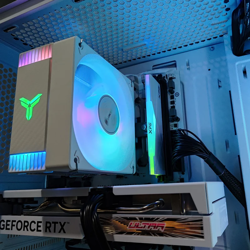 Alpha Aurora White Desktop Gaming PC | AMD Ryzen 5 5500 | 16GB RAM | 512GB SSD | RTX 4060 | Windows 11 Pro