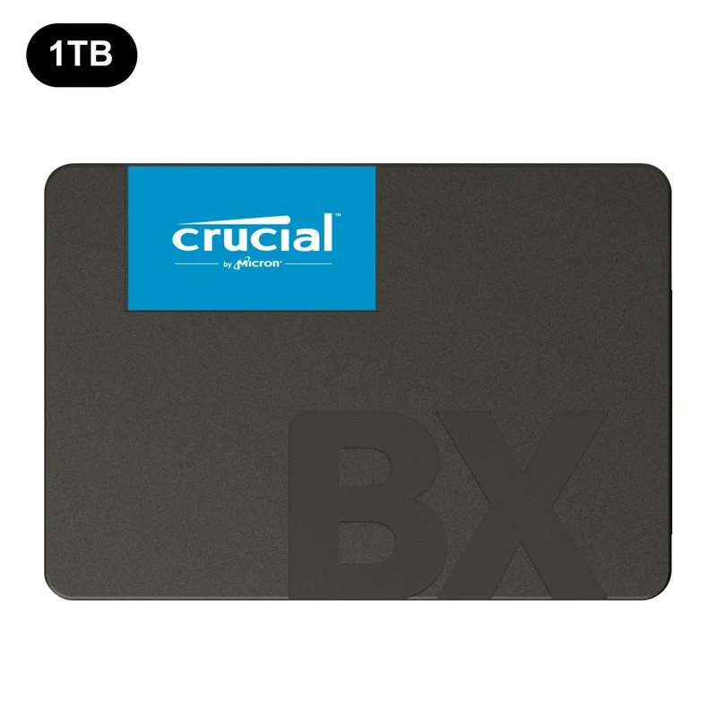 Crucial BX500 3D NAND SATA 2.5-Inch SSD (240GB, 500GB, 1TB, 4TB)