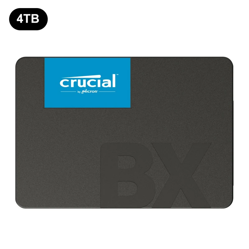 Crucial BX500 3D NAND SATA 2.5-Inch SSD (240GB, 500GB, 1TB, 4TB)