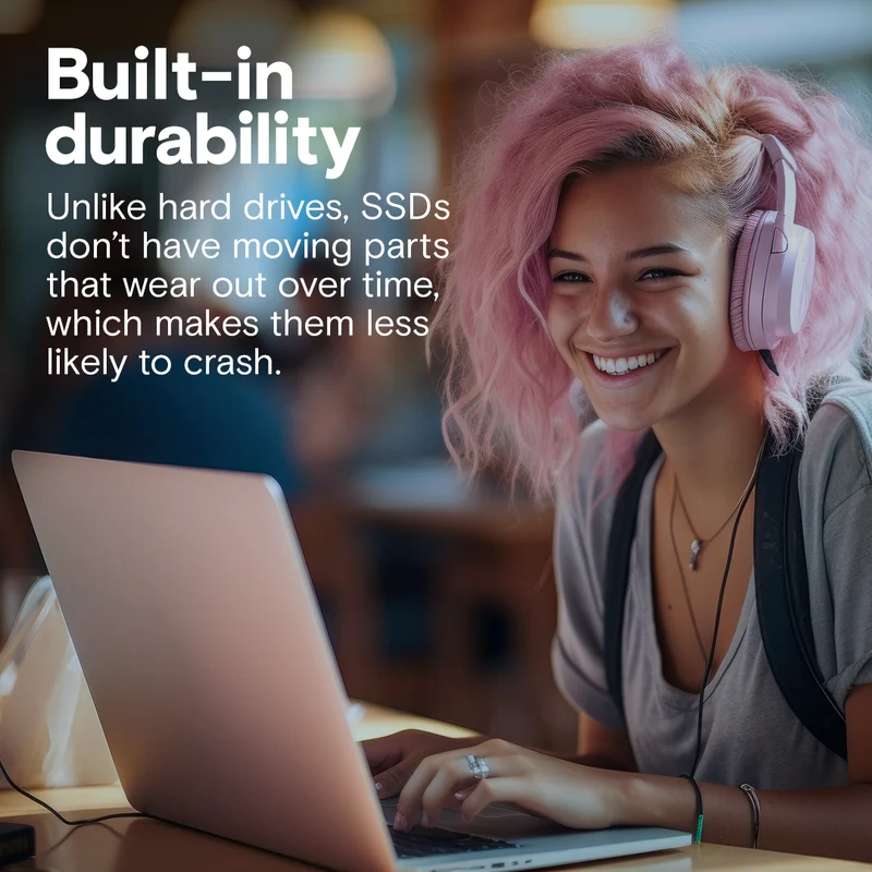 Crucial BX500 3D NAND SATA 2.5-Inch SSD (240GB, 500GB, 1TB, 4TB)