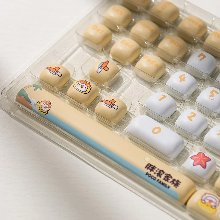 Akko Poco Family - Poco Duck Keycap Set MOG Profile 136 Keys