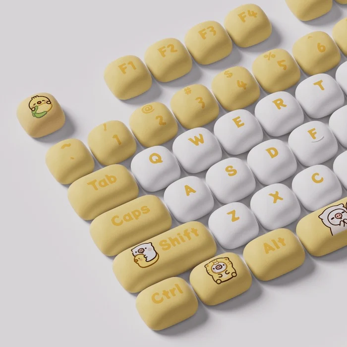 Akko Poco Family - Poco Duck Keycap Set MOG Profile 136 Keys