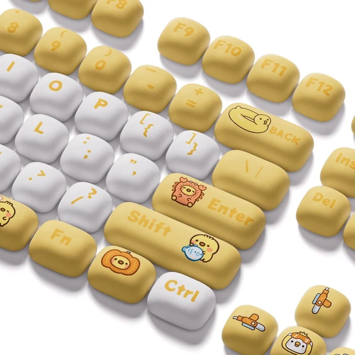 Akko Poco Family - Poco Duck Keycap Set MOG Profile 136 Keys