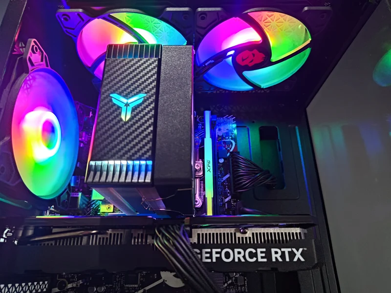 Alpha Reyna Black Desktop Gaming PC | Intel i5 12400F | 16GB RAM | 512GB SSD | RTX 4060 | Windows 11 Pro