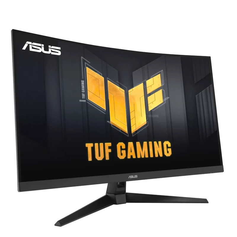 Asus TUF Gaming VG32VQM5B 31.5" FHD (1920x1080) 250Hz 0.5ms GTG Fast VA Curved Monitor with Tilt Adjustment & VESA Wall Mounting