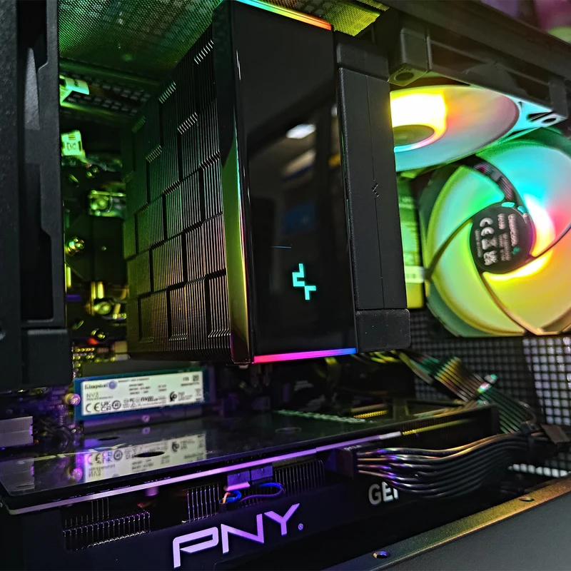 Aurora CH160 Black Desktop Gaming PC | AMD Ryzen 5 7500F | 32GB RAM | 1TB SSD | RTX 4070 | Windows 11 Pro