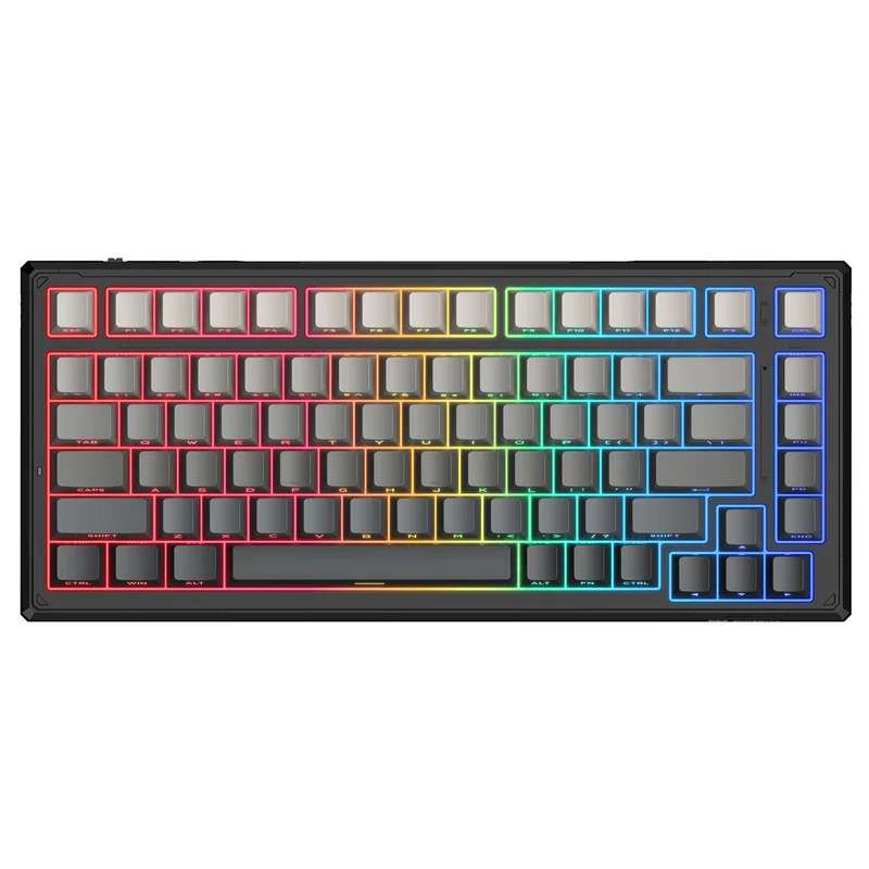 Onikuma G83 83-Key RGB Tri-Mode Hot-Swappable Mechanical Keyboard (Goertek Pink Linear Axis)