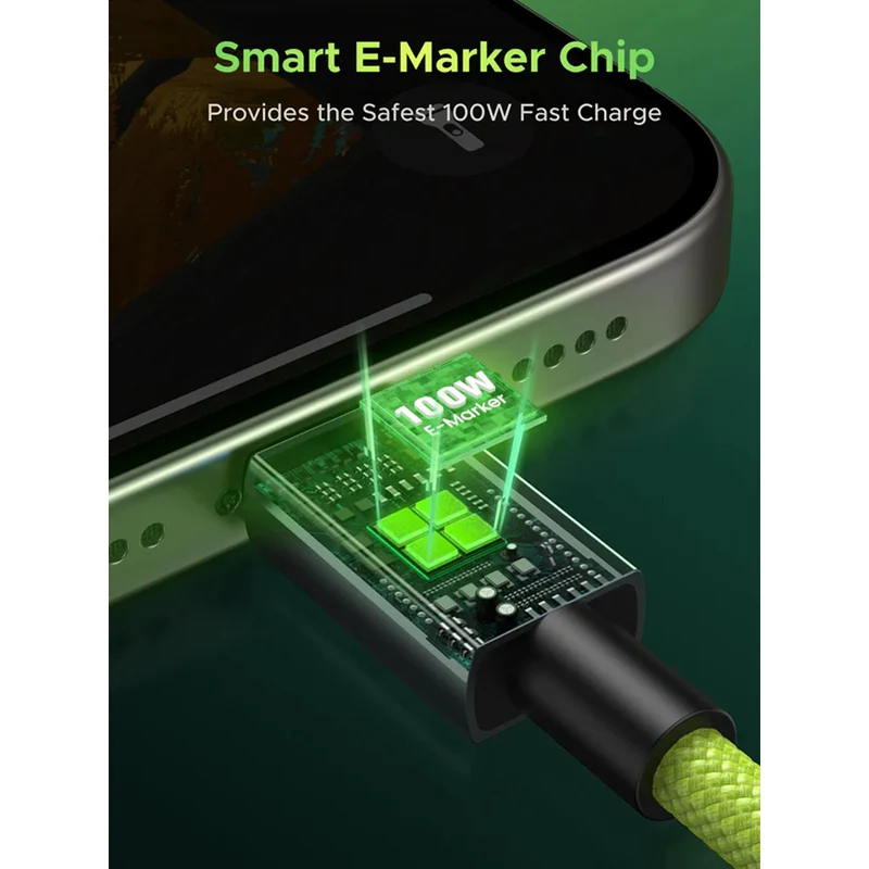 Ugreen USB-C to USB-C 100W PD Fast Charging Cable Genshin Impact Ed. - 1M (L512/45063GI)