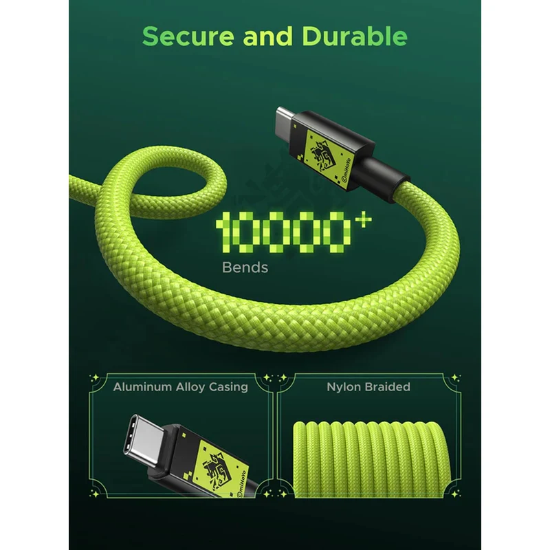 Ugreen USB-C to USB-C 100W PD Fast Charging Cable Genshin Impact Ed. - 1M (L512/45063GI)