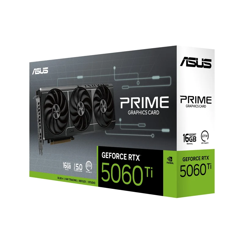 Asus Prime GeForce RTX 5060 Ti 16GB GDDR7 Graphics Card