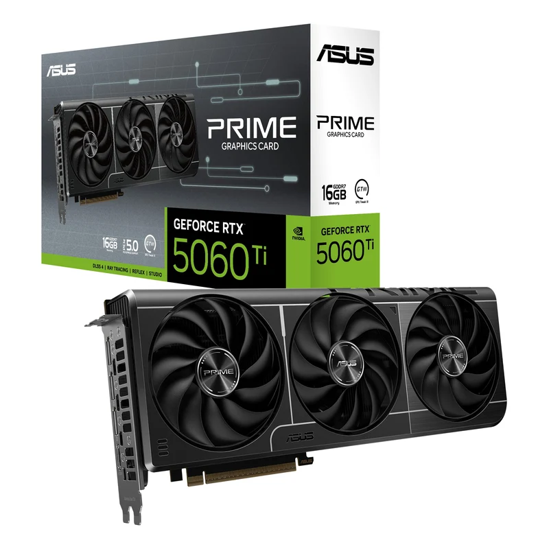 Asus Prime GeForce RTX 5060 Ti 16GB GDDR7 Graphics Card