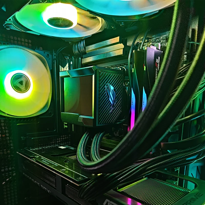 Ultra King 65 Pro Black Desktop Gaming PC | Ryzen 7 7800X3D | 64 GB RAM | 2 TB SSD | RTX 5070 Ti | Windows 11 Pro