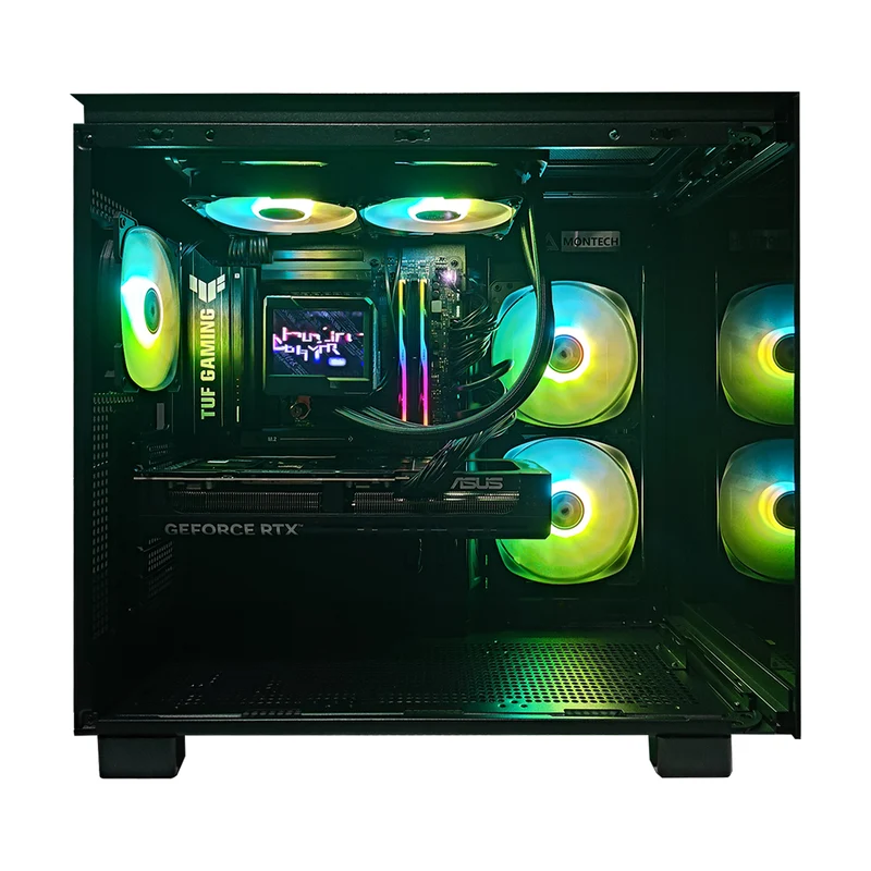 Ultra King 65 Pro Black Desktop Gaming PC | Ryzen 7 7800X3D | 64 GB RAM | 2 TB SSD | RTX 5070 Ti | Windows 11 Pro