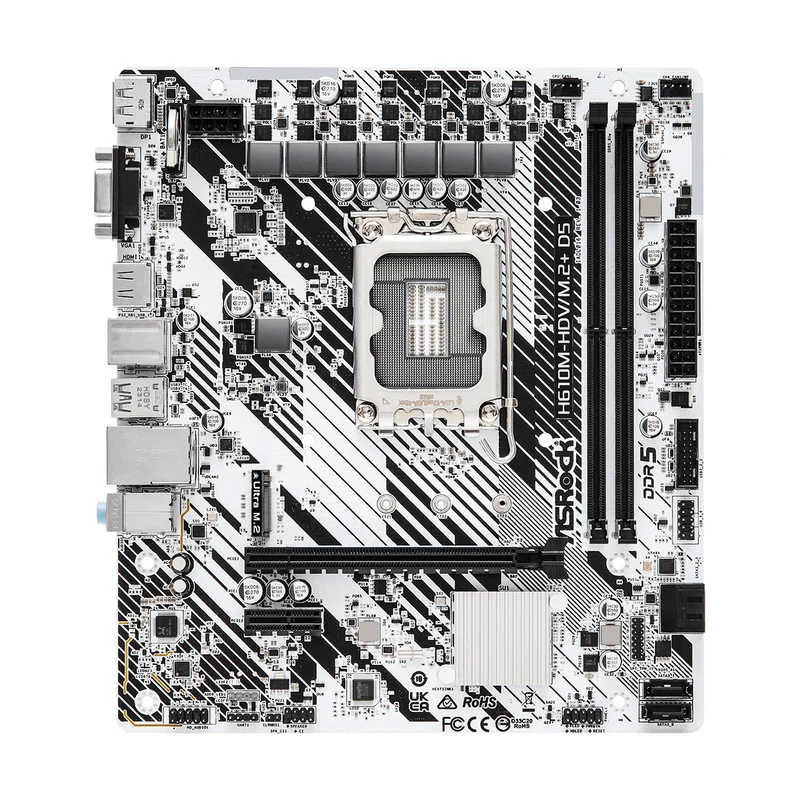ASRock H610M-HDV/M.2+ D5 Motherboard