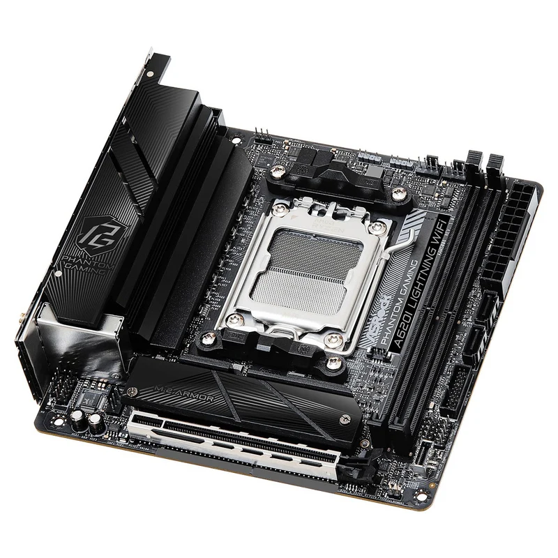 Asrock A620I Lightning Wifi DDR5 Phantom Gaming AM5 Motherboard