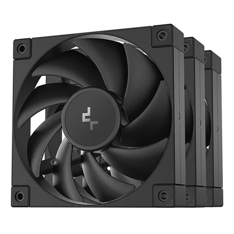 DeepCool FD12 3-in-1 3x120mm Performance Fans (Black, White)