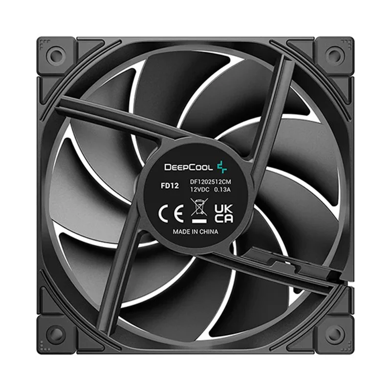 DeepCool FD12 3-in-1 3x120mm Performance Fans (Black, White)