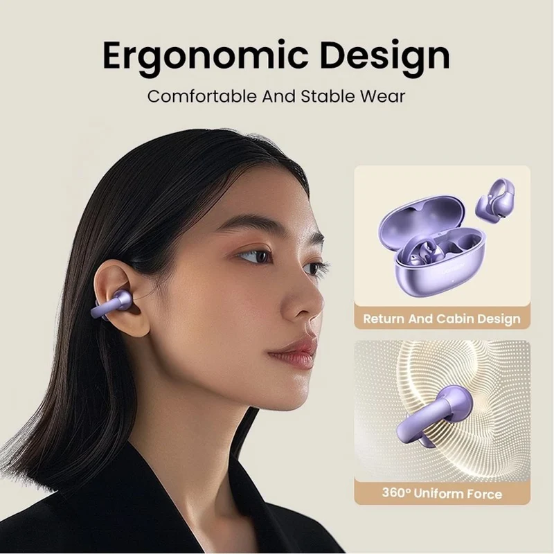 Ugreen Hitune S3 True Wireless Earbuds (Black, White, Purple, Champagne Gold)