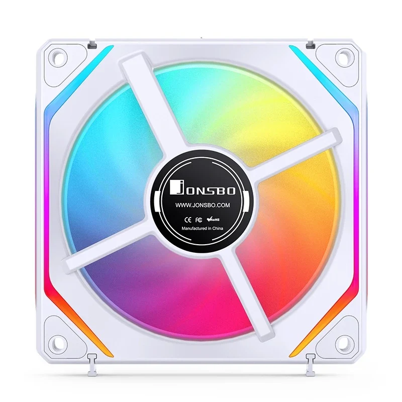 Jonsbo ZL-120WR ARGB 3-in-1 Reverse Magic Fan (White)