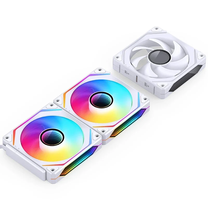 Jonsbo ZL-120WR ARGB 3-in-1 Reverse Magic Fan (White)