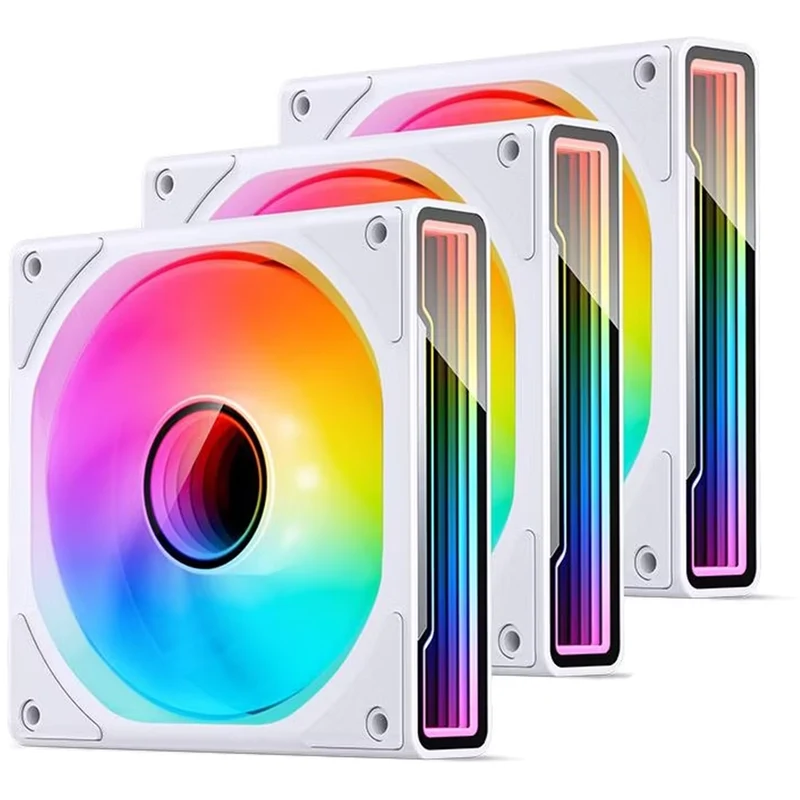 Jonsbo ZK-120WR ARGB 3-in-1 Reverse Magic Fan (White)