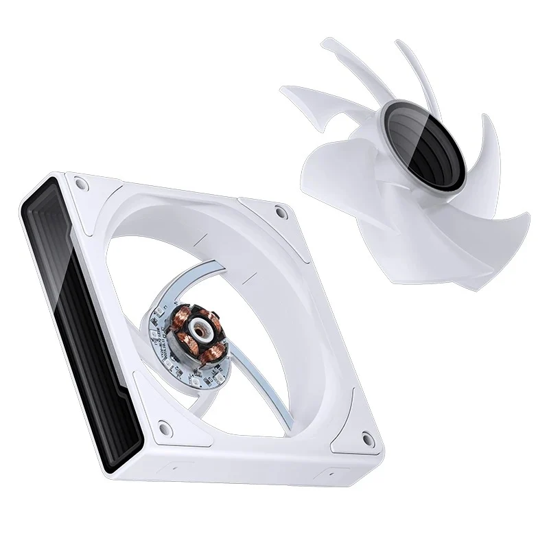 Jonsbo ZK-120WR ARGB 3-in-1 Reverse Magic Fan (White)