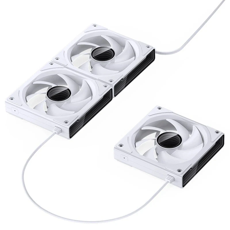 Jonsbo ZK-120WR ARGB 3-in-1 Reverse Magic Fan (White)