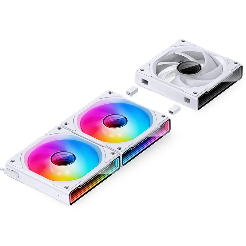 Jonsbo ZK-120WR ARGB 3-in-1 Reverse Magic Fan (White)