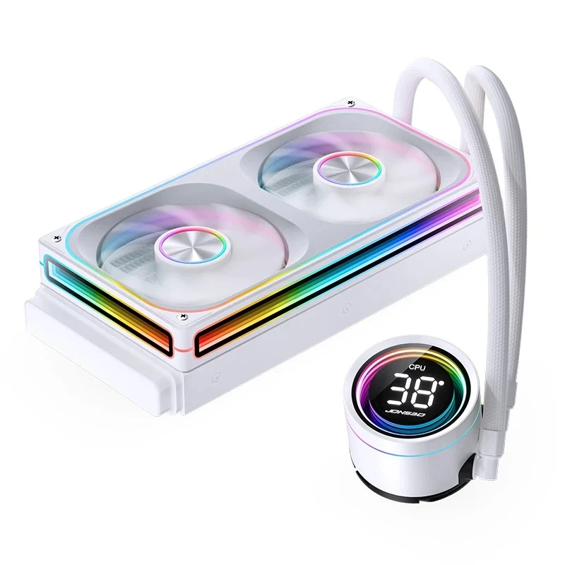 Jonsbo TH-240 ARGB 240MM Water/Liquid CPU Cooler (White)
