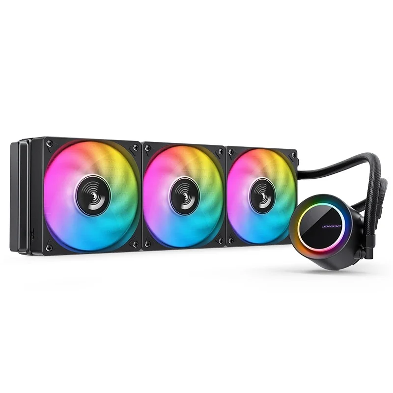 Jonsbo TG-360 ARGB 360MM Water/Liquid CPU Cooler (Black, White)