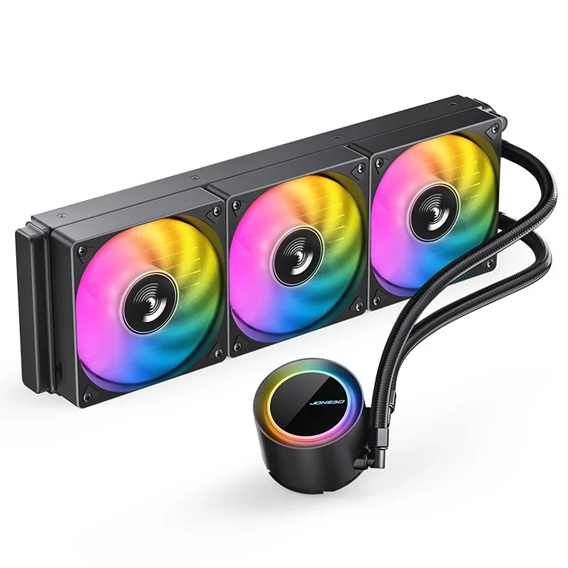 Jonsbo TG-360 ARGB 360MM Water/Liquid CPU Cooler (Black, White)